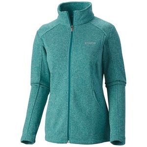 Columbia Horizon Divide Teal Fleece Jacket